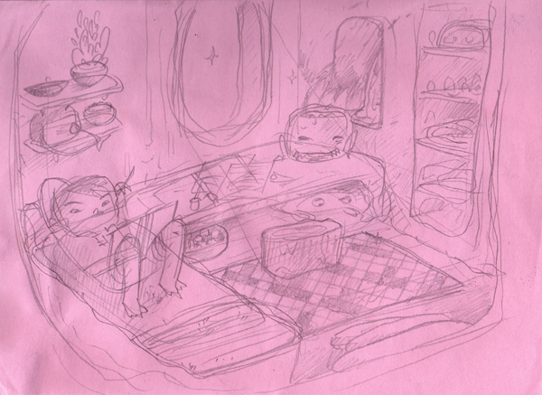 tree house sketch